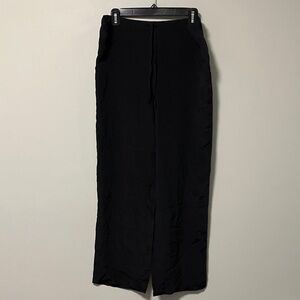 NWT Victoria’s Secret 100% Silk Black Pants